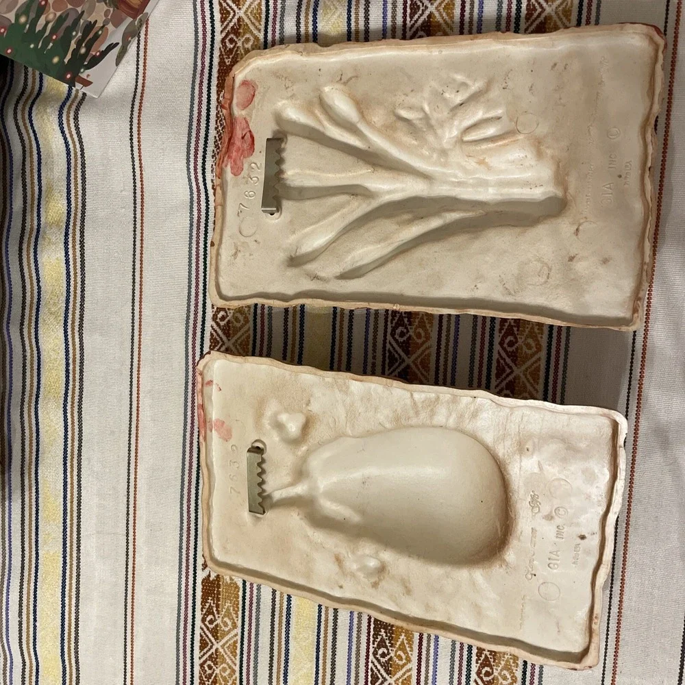 Home Interiors Gifts‎ Wall Plaques Eggplant Asparagus Kitchen Veggie Tuscan